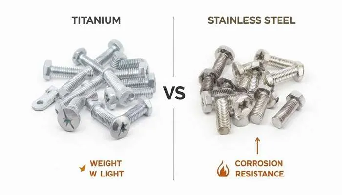 Titanium vs Stainless Steel – Strength, Weight & Cost Comparison (2025 Engineering Guide)
