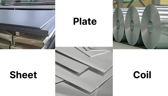 Sheet vs Plate vs Coil – What’s the Difference?