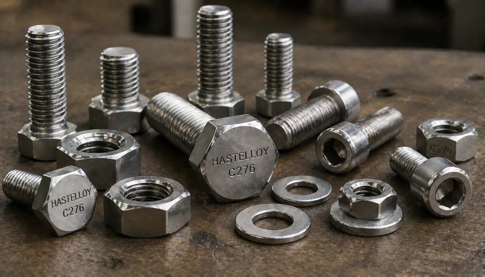 Hastelloy C276 Fasteners Supplier & Exporter in India